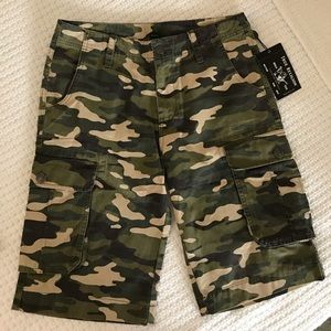 True Religion Camo Cargo Short